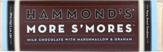 Hammonds Candies Choc Bar Milk Smores