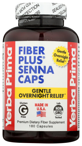 Yerba Prima Fiber Plus Senna Caps
