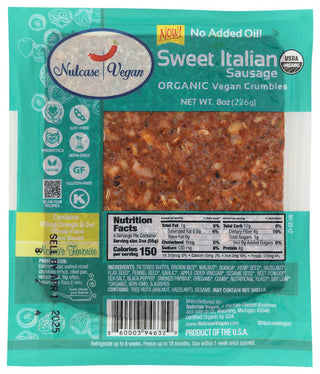 Nutcase Vegan Sausage Swt Ital Crm Veg