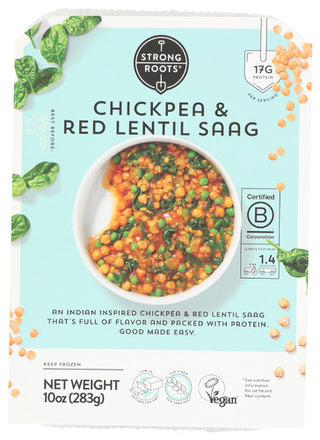 Strong Roots Saag Chickpea Red Lentil