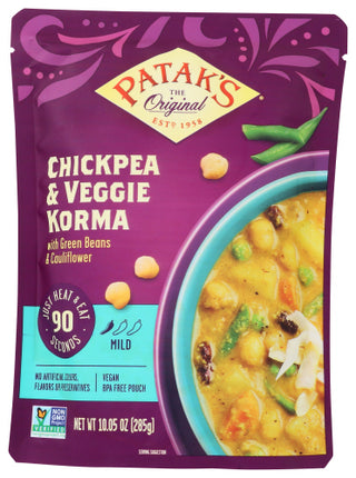 Pataks Meal Rte Korma Chickpea