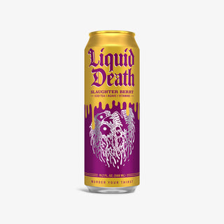 Liquid Death Tea Iced Slaughter Berry
