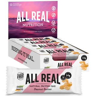 All Real Nutrition Bar Protein Pnut Butter