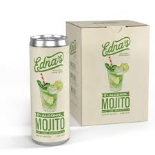 Ednas Non Alcoholic Cocktails Mocktail Na Mojito 4pk