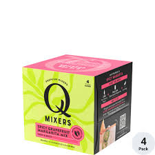 Q Tonic Mixer Margarita Spicy Grapefruit 4p