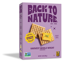 Back To Nature Crackers Whole Wheat