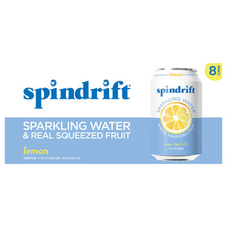 Spindrift Water Sprkl Lemon 8pk