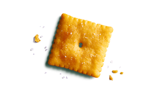 Back To Nature Crackers Cheezy Square