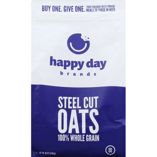 Happy Day Eb Oats Steel Cut Org