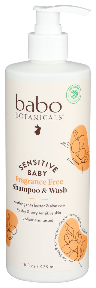 Babobotani Shampoo Wash Baby - Right - Front