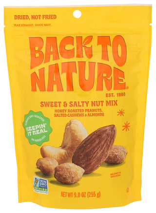 Back To Nature Nut Mix Sweet & Salty - Centre - Front