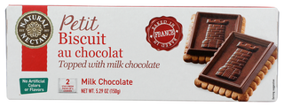 Natural Nectar Biscuit Mlk Choc Petit - No Plunge - Front