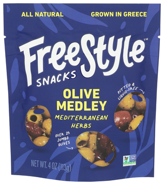 Freestyle Snacks Olives Medtn Herb Medley - Centre - Front