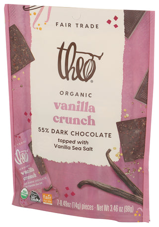 Theo Chocolate Choc Drk Org Vnlla Crnch - Right - Front