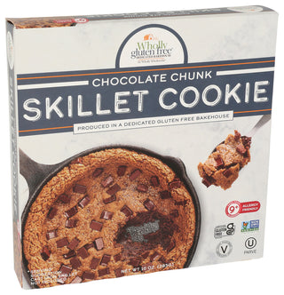 Wholly Wholesome Cookie Skillet Choc Chnk - Left - Front