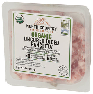 North Country Smokehouse Pancetta Diced Uncured - Right - Front