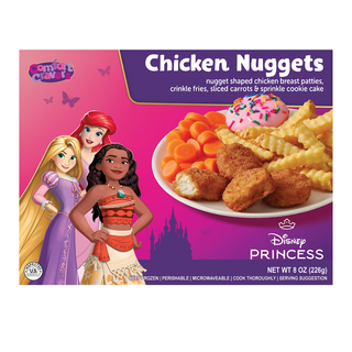 Disney Comfort Cravers Entree Chkn Nug Princess - Centre - Front