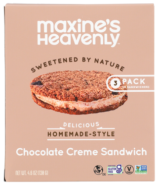 Maxines Heavenly Cookie Sw Choc Crm Pie - No Plunge - Front