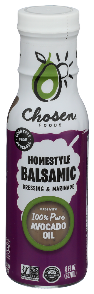Chosen Foods Dressing Balsamic Hmstyl - Centre - Front