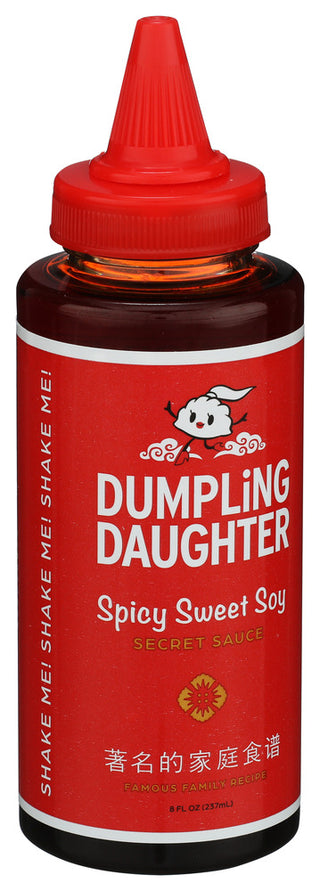Dumpling Daughter Sauce Soy Spicy Sweet - Left - Front