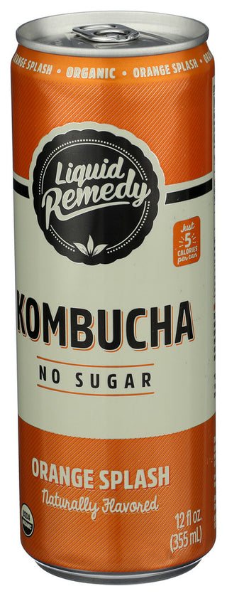 Liquid Remedy Kombucha Orng Splash Org - Right - Front