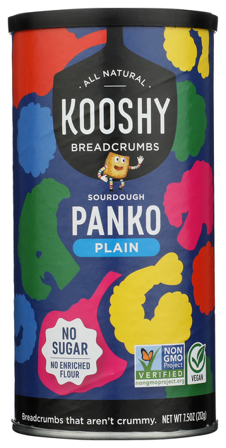 Kooshy Breadcrumbs Plain Panko - No Plunge - Front