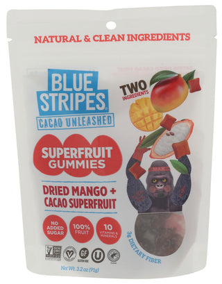 Blue Stripes Fruit Dried Mango - Centre - Front