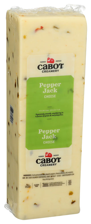 Cabot Cheese Pepper Jack Loaf - Left - Front