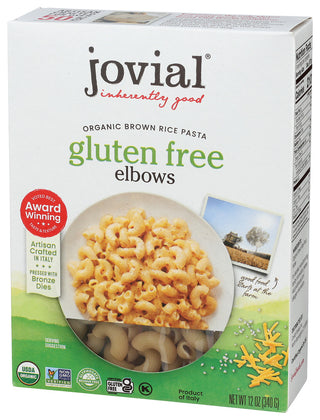 Jovial Pasta Brn Rice Elbows - Right - Front