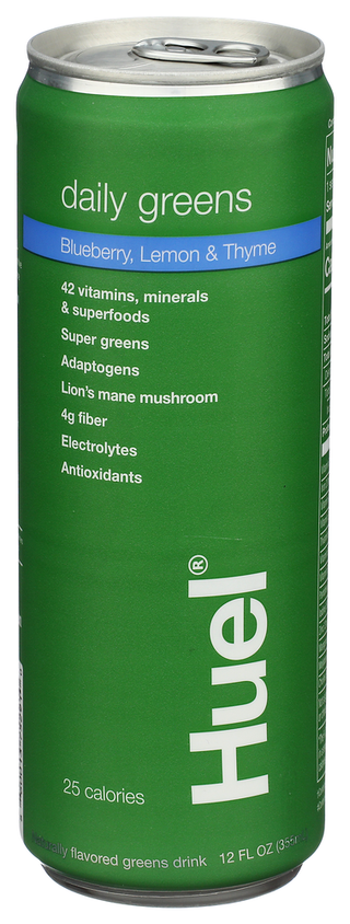 Huel Inc Greens Blueberry Lmn Rtd - Centre - Front
