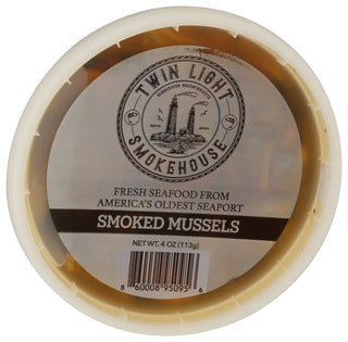 Twin Light Smokehouse Mussels Smoked - Left - Front