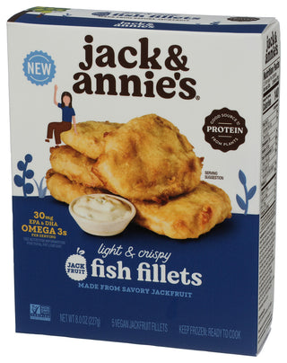 Jack & Annies Filet Jack Fish Crisp Pb - Right - Front