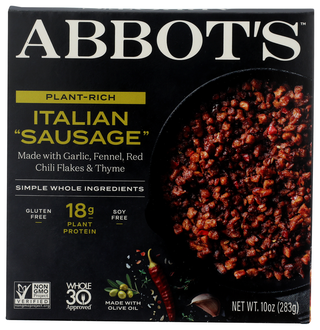 Abbots Butcher Sausage Italian Pb - No Plunge - Front