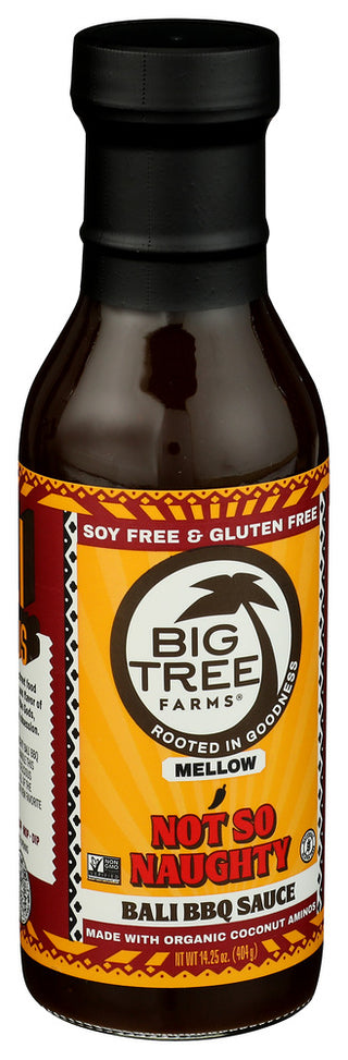 Big Tree Farms Sauce Bbq Not So Naughty - Left - Front