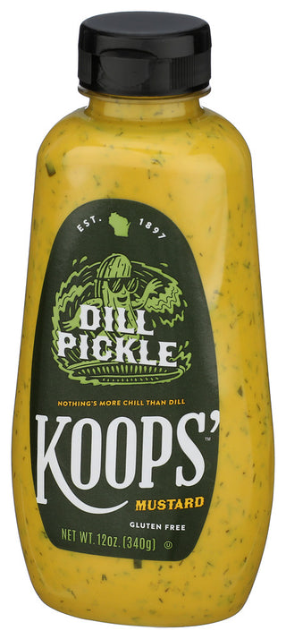 Koops Mustard Dill Pickle Sqz - Right - Front
