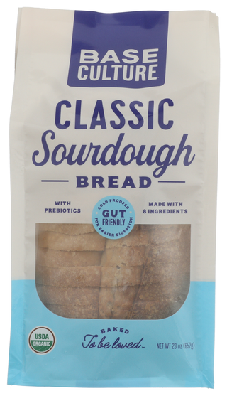 Base Culture Bread Sourdough Classic - No Plunge - Front