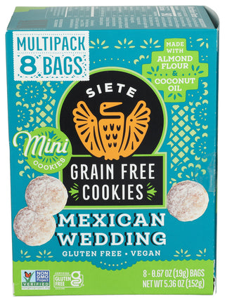 Siete Cookie Mex Wedd Mp 8ct - Centre - Front
