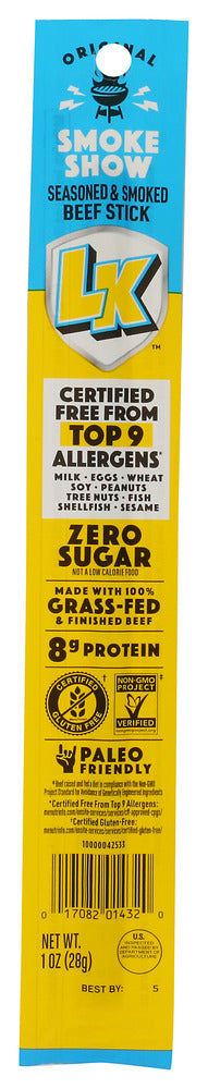 Lorissas Kitchen Beef Sticks Original - No Plunge - Front