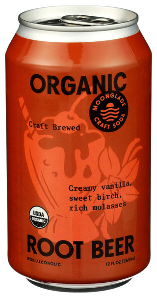 Moonglade Craft Soda Soda Root Beer Organic - Centre - Front
