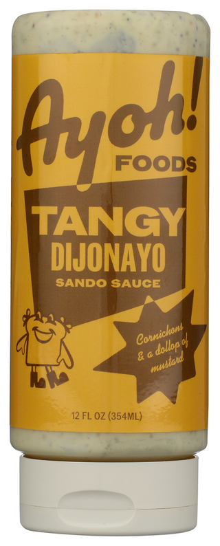 Ayoh Foods Sauce Sando Dijonayo - No Plunge - Front