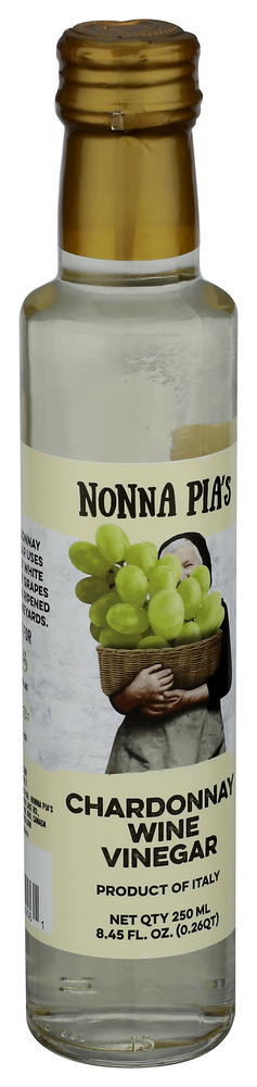Nonna Pias Vinegar Wine Chardonnay - Left - Front