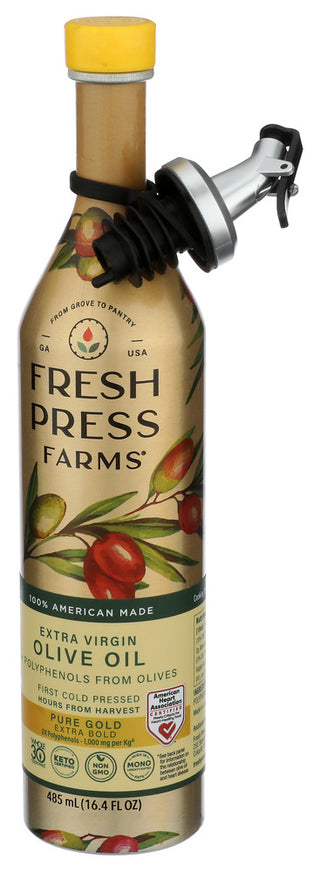 Fresh Press Farms Olive Oil Ev Hgh Plyphnl - Right - Front