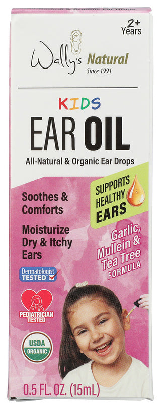 Wally Oil Kids Ear - No Plunge - Front