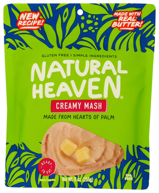 Natural Heaven Hearts Of Palm Crmy Mash - No Plunge - Front