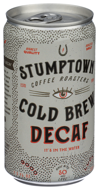 Stumptown Coffee Roasters Coffee Cold Brew Decaf - Left - Front