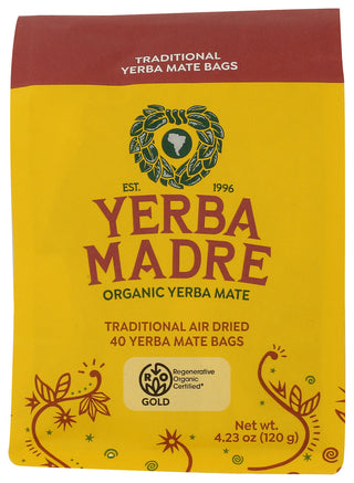Yerba Madre Yrbamte Bag Org 40pc - No Plunge - Front