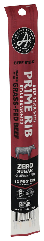 Country Archer Stick Beef Prime Rib - Left - Front