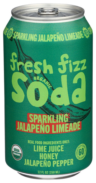Fresh Fizz Soda Org Sp Jalpno Limde - Centre - Front