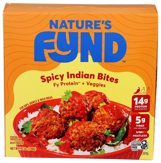 Natures Fynd Bites Spicy Indian - Centre - Front