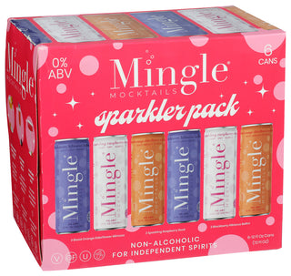 Mingle Mocktails Na Mocktail Sparkler Pk - Left - Front